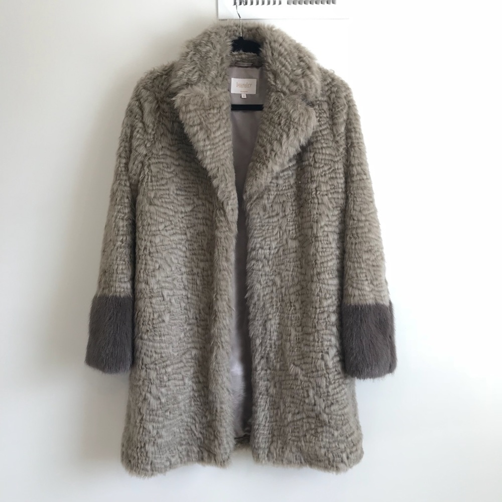 Laundry FAUX-FUR jacket